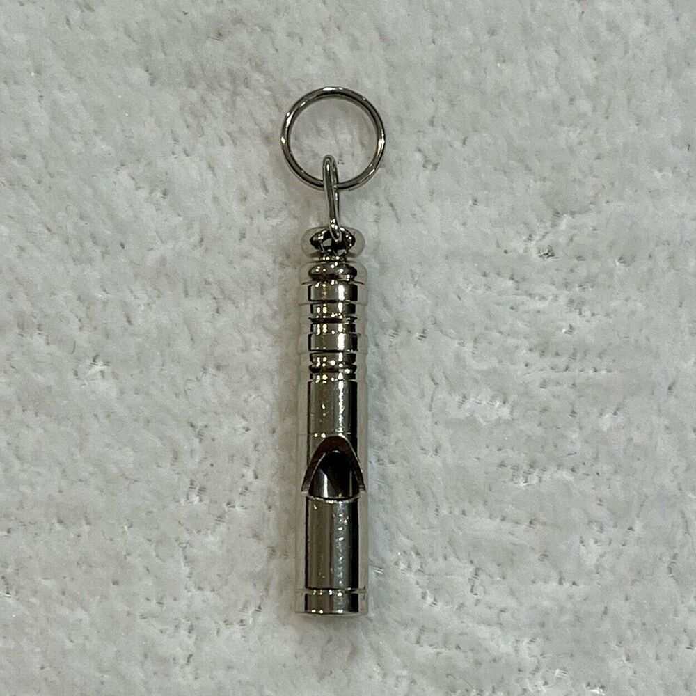 The Lucky Little Whistle Charm Pendant Self Defense Protection Collectable